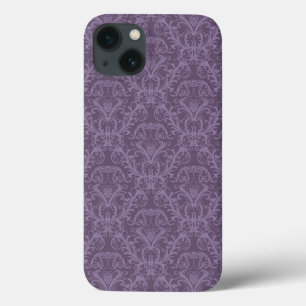 iPhone 13 Case Purple floral wallpaper 2