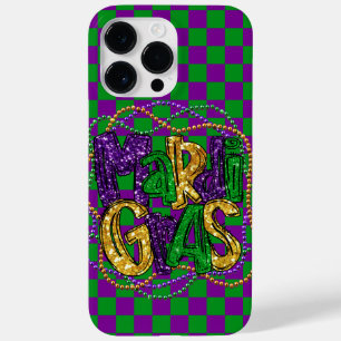 COQUE Case-Mate iPhone PURPLE & GREEN CHECKED MOTIF COLORÉ PAIX