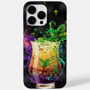 COQUE Case-Mate iPhone PURPLE OR VERT MARDI GRAS BOISSONS FESTIVES