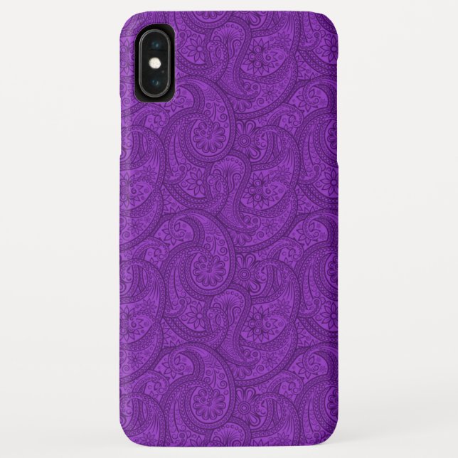 Coques Case-Mate iPhone Purple Paisley (Dos)
