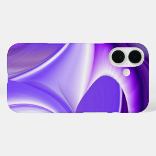 Coques iPhone 16 Purple Snow Dream, Imaginaire Abstrait Rainbow-Art