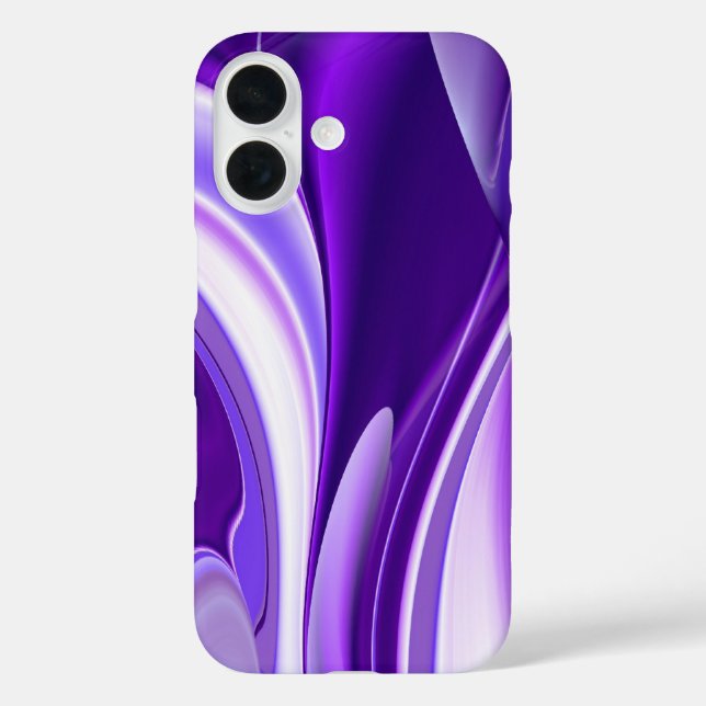 Coques Case-Mate iPhone Purple Snow Dream, Imaginaire Abstrait Rainbow-Art (Verso)