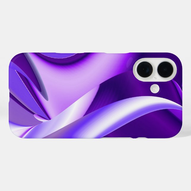 Coques Case-Mate iPhone Purple Snow Dream, Imaginaire Abstrait Rainbow-Art (Verso (horizontal))