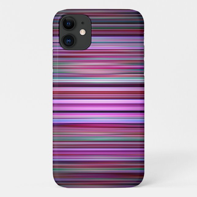 Coques Case-Mate iPhone Purple stripes (Dos)
