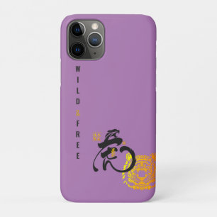 Case-Mate iPhone Case Purple Tiger Wild & Free Chinoiserie Chic