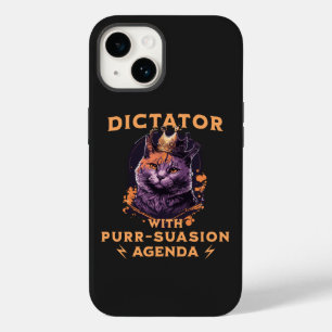 Coque Case-Mate iPhone Purrsuasion Agenda Drôle King Cat