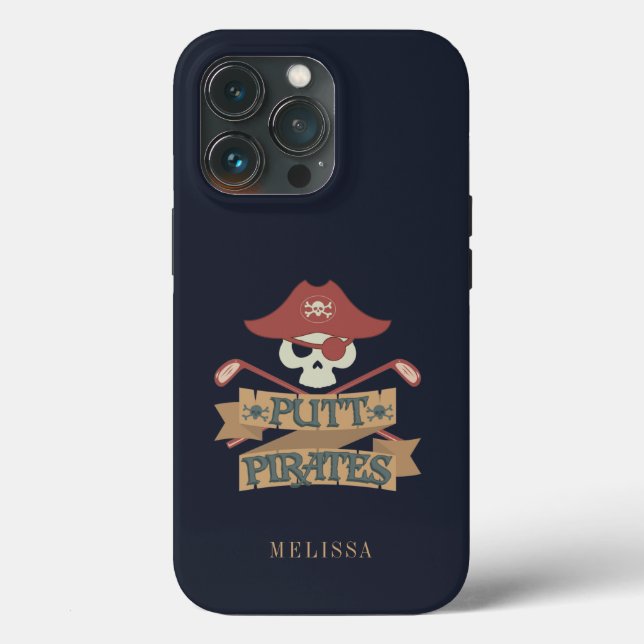 Coques Case-Mate iPhone Putt Pirates Golf Hobby Sports (Verso)