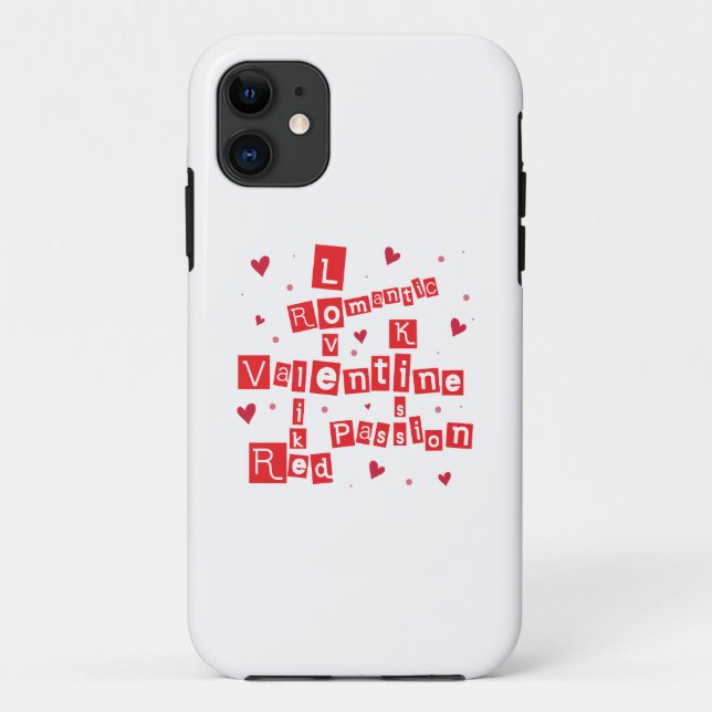 Coques Case-Mate iPhone Puzzle de la Saint Valentin (Dos)