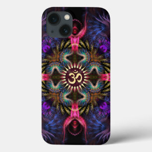 iPhone 13 Case Quadra Anges Art Fractal Aum