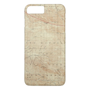 Coque Case-Mate iPhone Quadrilatère de Mt Pinos montrant la crevasse de