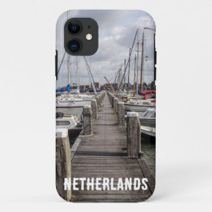 Case-Mate iPhone Case Quai avec bateaux et yachts à Marken Pays-Bas C