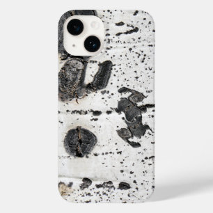 Coque Pour iPhone 14 Quaking Aspen Bark Close Up Photographie