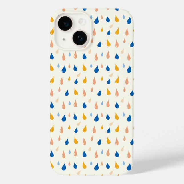 Coques Case-Mate iPhone Quand il pleut, c'est joli (Verso)
