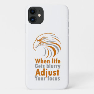 Case-Mate iPhone Case Quand la vie devient floue ajuster votre focus