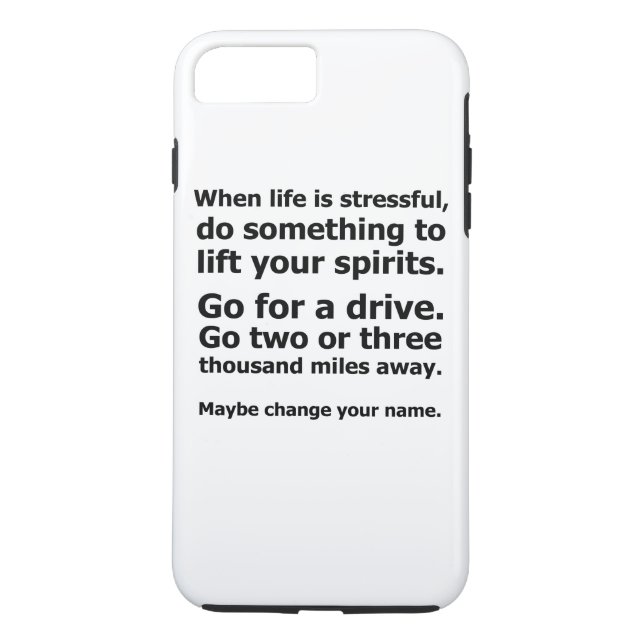 Coques Case-Mate iPhone Quand la vie est stressante (Dos)