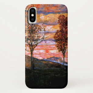 Coques Pour iPhone Quatre arbres par Egon Schiele