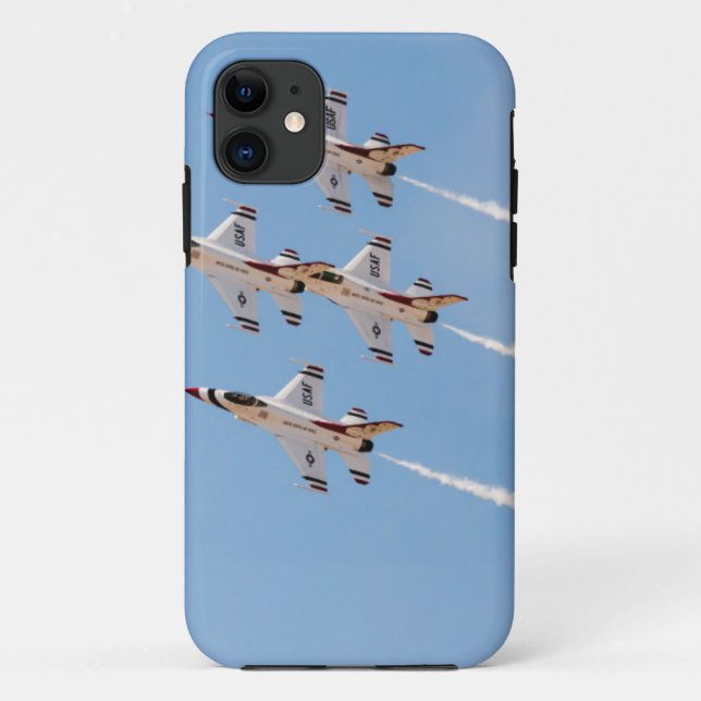 Coques Case-Mate iPhone Quatre F-16 Thunderbirds volent en formation rappr (Dos)