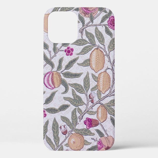 Coques Case-Mate iPhone Quatre Fruits, William Morris (Verso)
