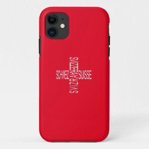 Case-Mate iPhone Case Quatre langues nationales suisses - Suisse