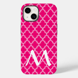 Coque Case-Mate iPhone Quatrefoil d'humeurs marocaines roses