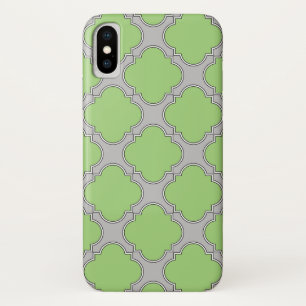 Coque Case-Mate iPhone Quatrefoil vert