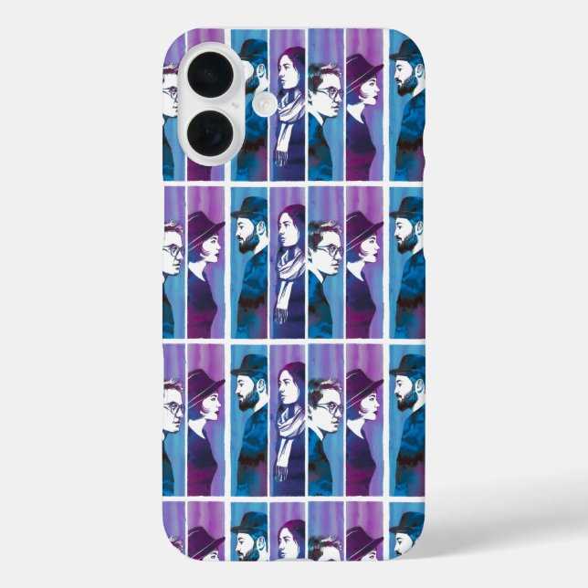 Coques Case-Mate iPhone Quatuor Silhouette Gradient (Verso)