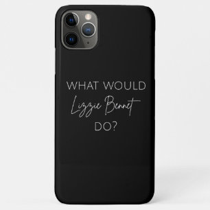 Case-Mate iPhone Case Que ferait Lizzie Bennet ?
