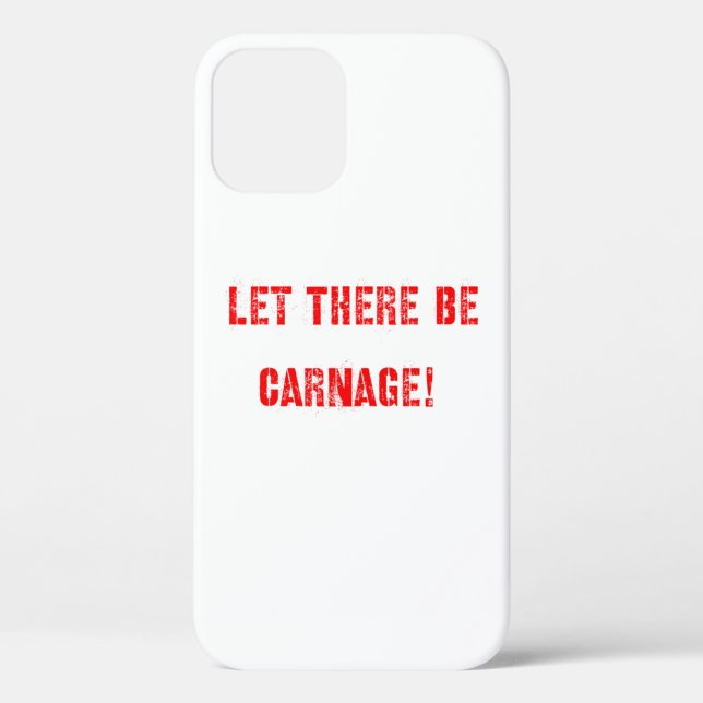 Coques Case-Mate iPhone Que la Carnage soit (Verso)