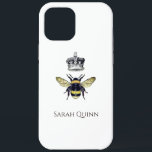 Case-Mate iPhone Case Queen Bee Avec Sa Couronne Illustration Artistique<br><div class="desc">Un iphone robuste x extrême coque queen bee et couronne étui de téléphone lunatique. Les abeilles sont un symbole de communauté, de luminosité et de pouvoir personnel. Suivez l'abeille pour découvrir votre nouvelle destination. Les anciens druides considéraient l'abeille comme un symbole du soleil, de la déesse, de la célébration et...</div>