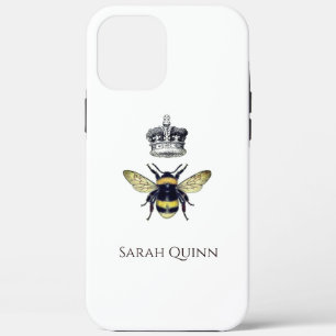 Case-Mate iPhone Case Queen Bee Avec Sa Couronne Illustration Artistique