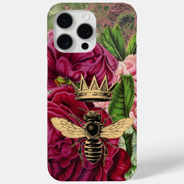 Coques Case-Mate iPhone Queen Bee & Mystic Roses (Verso)