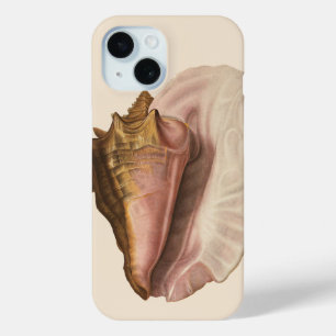 Coque Case-Mate iPhone Queen Conch Shell Seashell, Vintage Marine Life