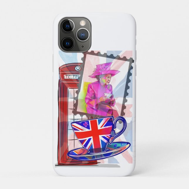 Coques Case-Mate iPhone Queen Elizabeth- Londres Tourisme Big Ben (Dos)
