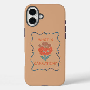 Coque Pour iPhone 16 Plus Quel œillet drôle de cow-boy fleur