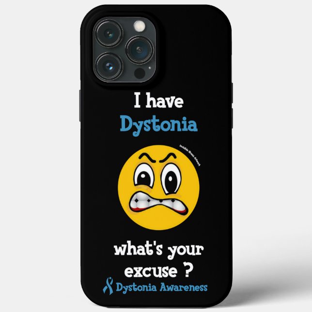 Coques Case-Mate iPhone Quelle est votre excuse...Dystonia (Verso)
