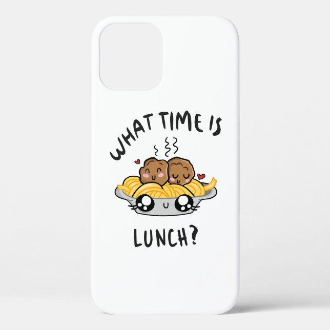 Coques Case-Mate iPhone Quelle heure est le déjeuner (Verso)