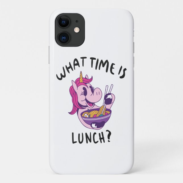 Coques Case-Mate iPhone Quelle heure est le déjeuner (Dos)