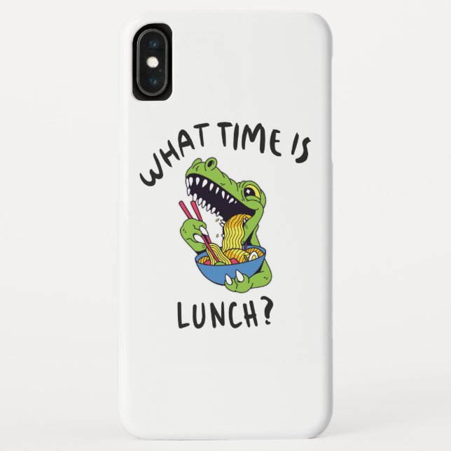 Coques Case-Mate iPhone Quelle heure est le déjeuner (Dos)