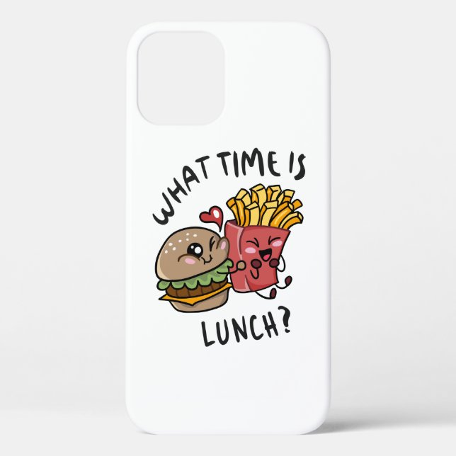 Coques Case-Mate iPhone Quelle heure est le déjeuner (Verso)