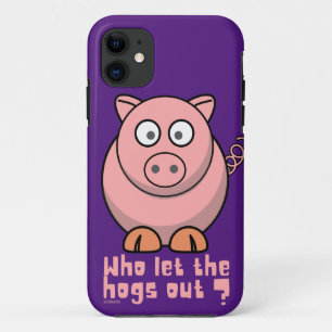 Case-Mate iPhone Case QUI A LAISSÉ LES CHOSES SORTIR drôle de jeu de coc