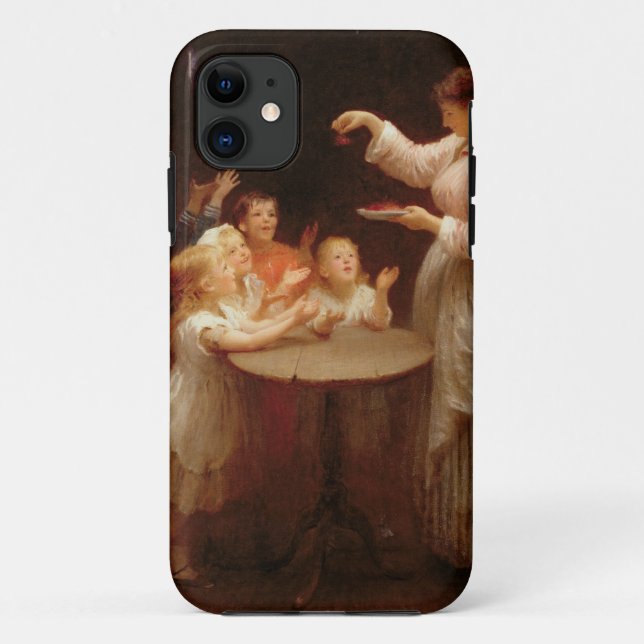 Coques Case-Mate iPhone "Qui parle d'abord ?" (huile sur la toile) (Dos)