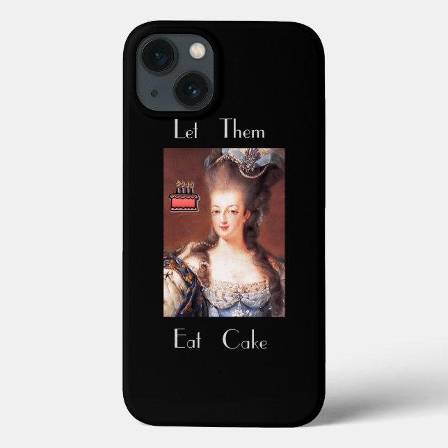 Coques Case-Mate iPhone Qu'ils mangent de la brioche Marie Antoinette (Verso)