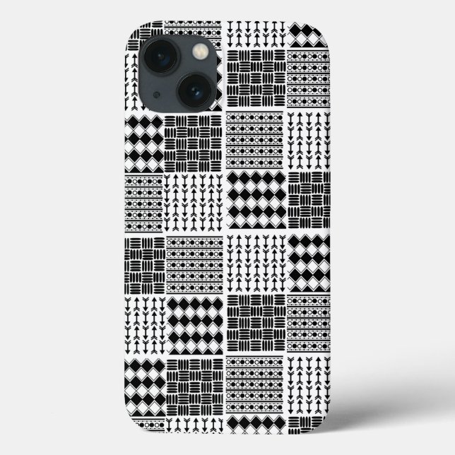 Coques Case-Mate iPhone Quilt Boho (Verso)