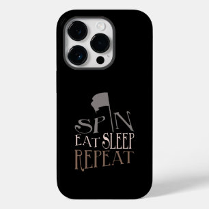 Coque Case-Mate iPhone Quote Color Guard Spin Eat Sleep Répéter