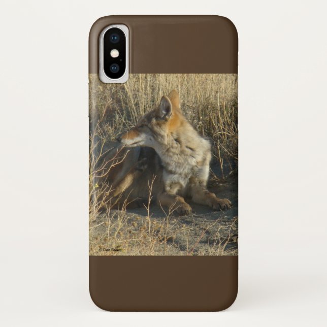 Coques Case-Mate iPhone R16 Grattage de coyote (Dos)