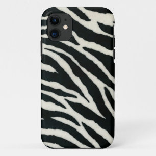 Coques Pour iPhone RAB Rockabilly Impression Zèbre Noir & Blanc