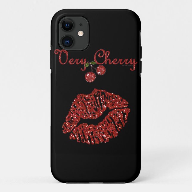 Coques Case-Mate iPhone RAB Rockabilly Très Cerise Kiss (Dos)