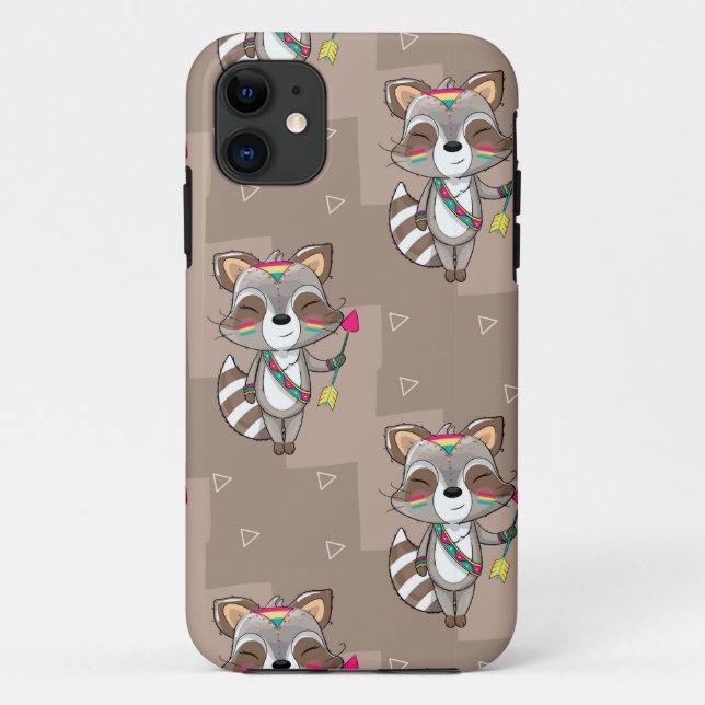 Coques Case-Mate iPhone Raccoon (Dos)