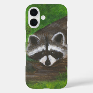 Coque Pour iPhone 16 Raccoon