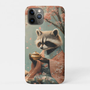 Case-Mate iPhone Case Raccoon Bouddha : Thé Paisible Sous Cherry Tree
